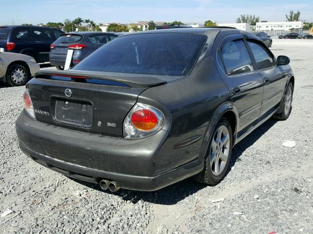 JN1DA31A63T403378 - 2003 NISSAN MAXIMA GLE GRAY photo 4