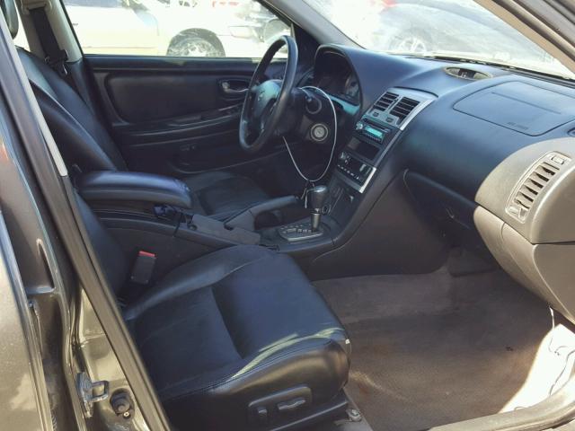 JN1DA31A63T403378 - 2003 NISSAN MAXIMA GLE GRAY photo 5