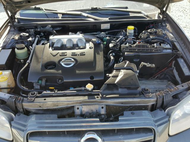 JN1DA31A63T403378 - 2003 NISSAN MAXIMA GLE GRAY photo 7