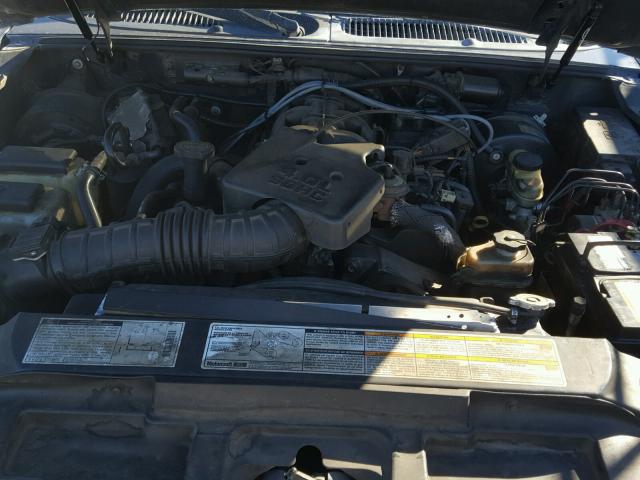 1FMZU67E31UC97741 - 2001 FORD EXPLORER S BLACK photo 7