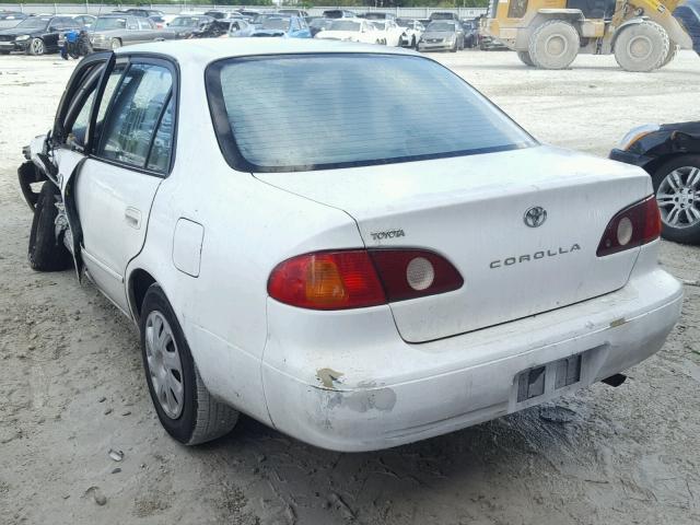 1NXBR12E32Z628400 - 2002 TOYOTA COROLLA CE WHITE photo 3