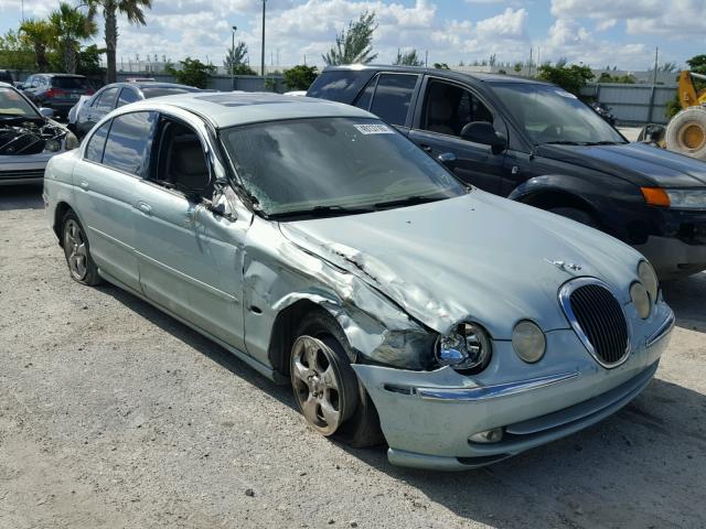 SAJDA01C2YFL28988 - 2000 JAGUAR S-TYPE TEAL photo 1