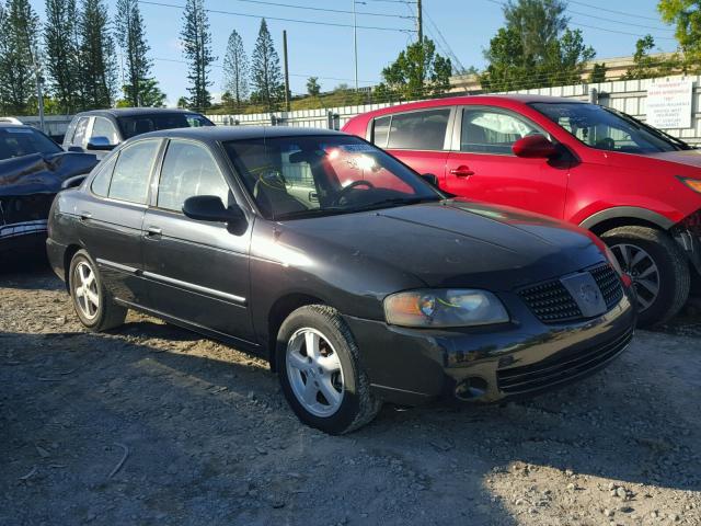 3N1AB51A94L460580 - 2004 NISSAN SENTRA 2.5 BLACK photo 1