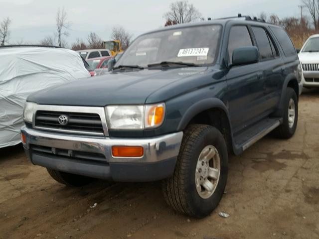 JT3HN86R7V0085052 - 1997 TOYOTA 4RUNNER SR GREEN photo 2