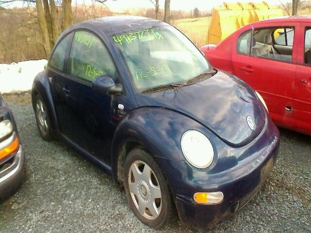 3VWCB21C51M436558 - 2001 VOLKSWAGEN NEW BEETLE BLUE photo 1