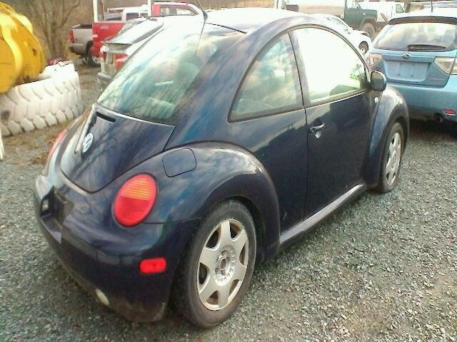 3VWCB21C51M436558 - 2001 VOLKSWAGEN NEW BEETLE BLUE photo 4