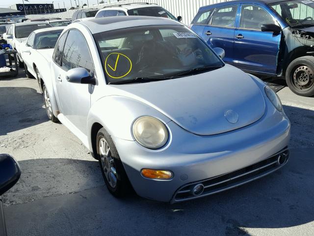3VWCK31C14M411358 - 2004 VOLKSWAGEN NEW BEETLE 银色 照片 1