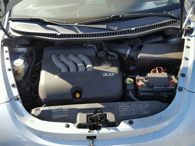 3VWCK31C14M411358 - 2004 VOLKSWAGEN NEW BEETLE 银色 照片 7