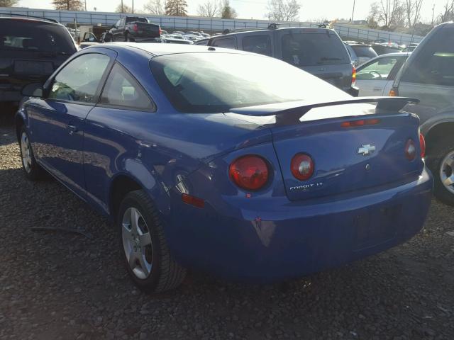 1G1AL18FX87104145 - 2008 CHEVROLET COBALT LT BLUE photo 3