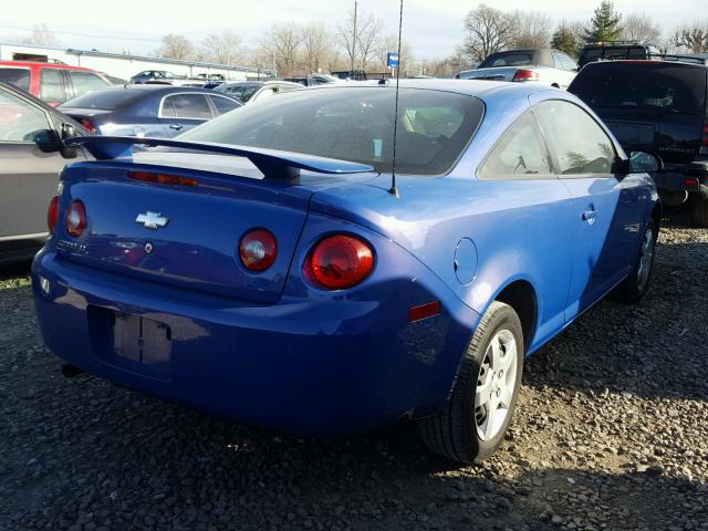 1G1AL18FX87104145 - 2008 CHEVROLET COBALT LT BLUE photo 4