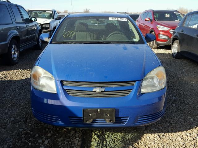 1G1AL18FX87104145 - 2008 CHEVROLET COBALT LT BLUE photo 9