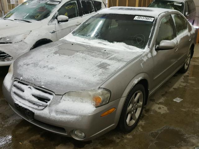 JN1DA31A73T435661 - 2003 NISSAN MAXIMA GLE BEIGE photo 2