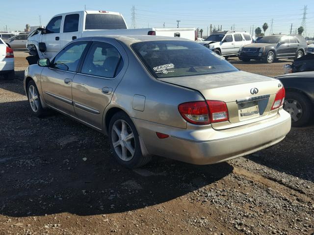 JNKDA31A93T106634 - 2003 INFINITI I35 TAN photo 3