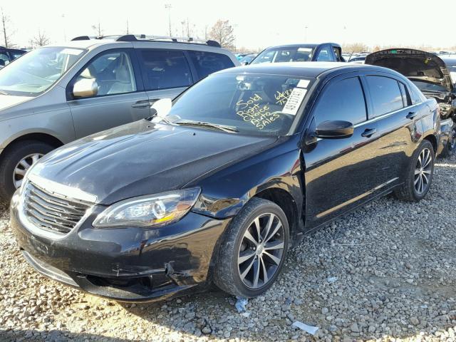 1C3CCBBB7DN660628 - 2013 CHRYSLER 200 TOURIN BLACK photo 9