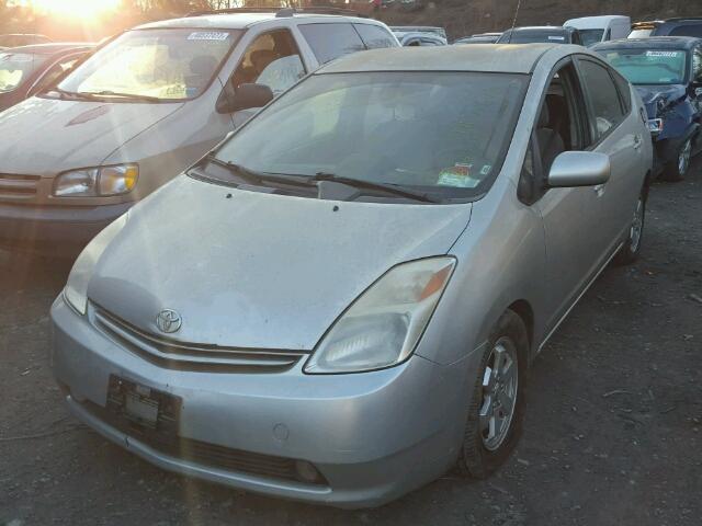 JTDKB20U053009367 - 2005 TOYOTA PRIUS SILVER photo 2