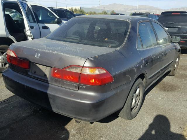 1HGCG6655XA073904 - 1999 HONDA ACCORD LX GRAY photo 4