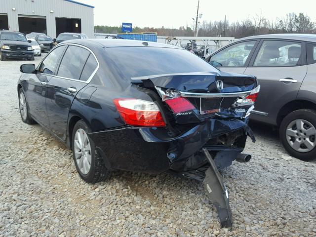 1HGCR2F83FA077221 - 2015 HONDA ACCORD EXL BLACK photo 3