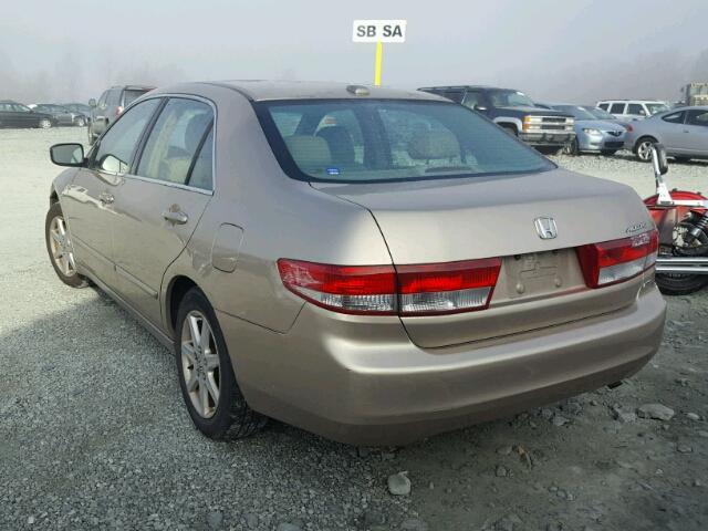 1HGCM66524A059589 - 2004 HONDA ACCORD EX GOLD photo 3