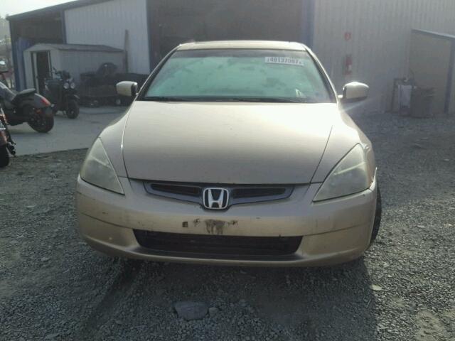 1HGCM66524A059589 - 2004 HONDA ACCORD EX GOLD photo 9