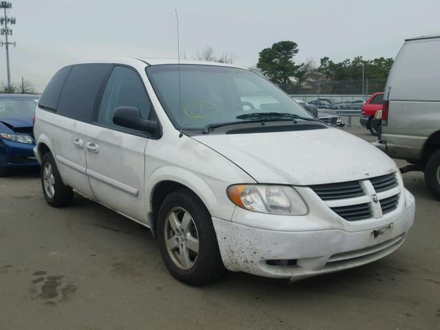 1D8GP45R46B599685 - 2006 DODGE CARAVAN SX WHITE photo 1