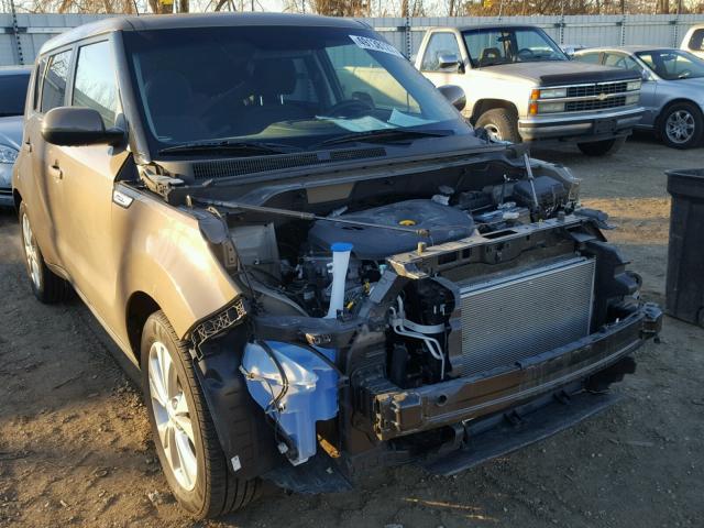 KNDJP3A52F7151482 - 2015 KIA SOUL + BROWN photo 1