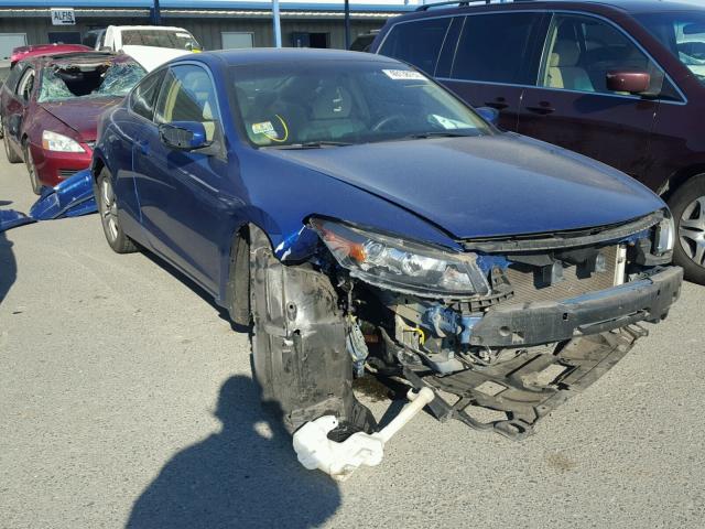 1HGCS12338A007942 - 2008 HONDA ACCORD LX- BLUE photo 1