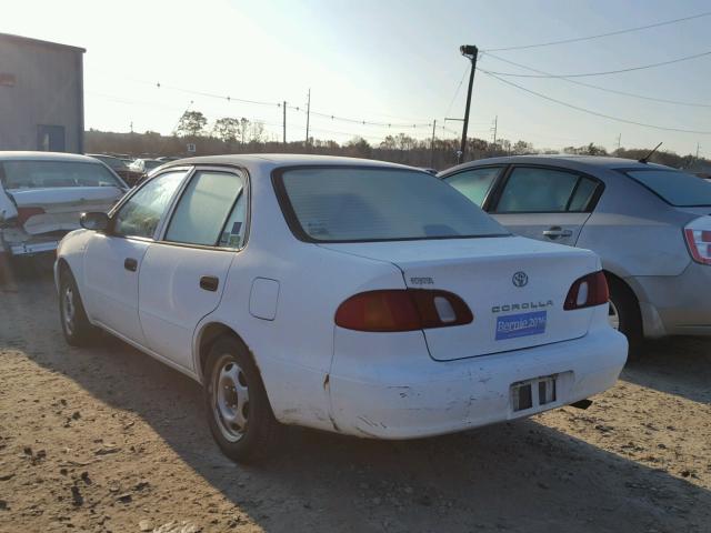 2T1BR12E6XC190710 - 1999 TOYOTA COROLLA VE WHITE photo 3