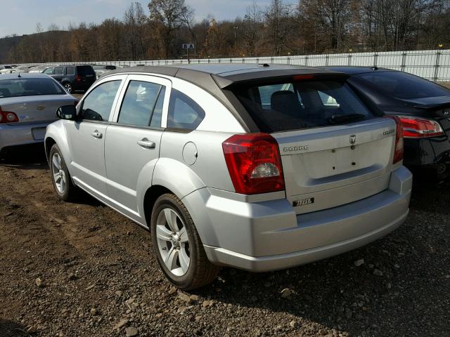 1B3CB3HA5BD269419 - 2011 DODGE CALIBER MA SILVER photo 3