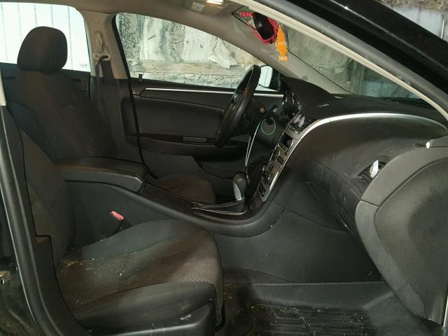 1G1ZH57B79F129148 - 2009 CHEVROLET MALIBU 1LT BLACK photo 5