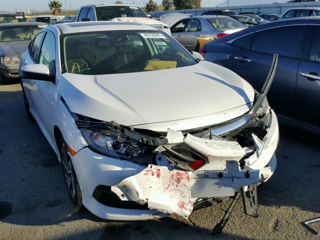 19XFC2F71HE216430 - 2017 HONDA CIVIC EX WHITE photo 1