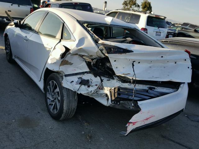 19XFC2F71HE216430 - 2017 HONDA CIVIC EX თეთრი ფოტო 3