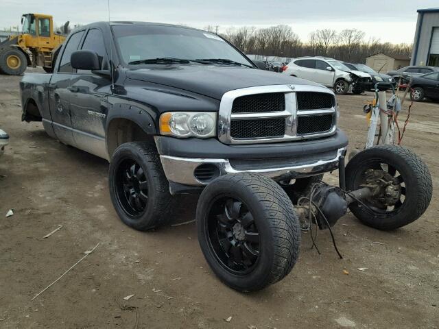 3D7KU28D84G107613 - 2004 DODGE RAM 2500 S BLACK photo 1