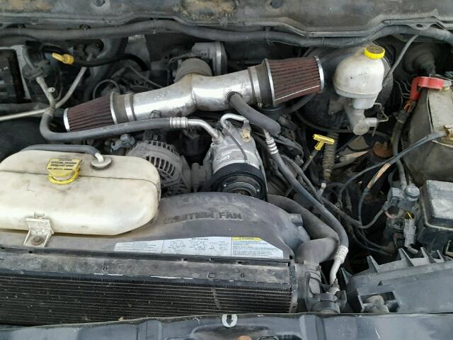 3D7KU28D84G107613 - 2004 DODGE RAM 2500 S BLACK photo 7