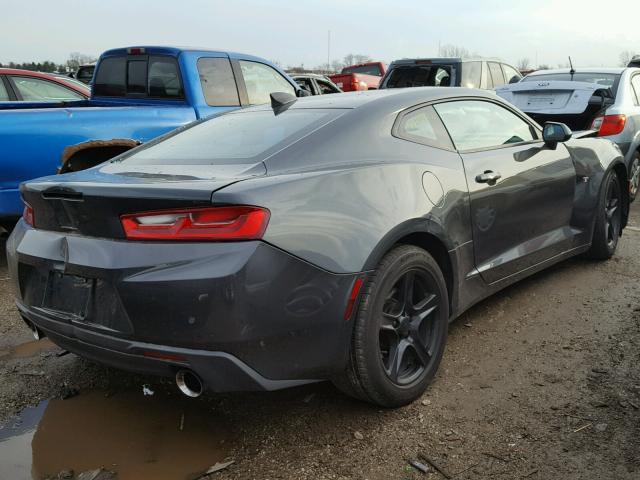 1G1FD1RSXG0131657 - 2016 CHEVROLET CAMARO LT CHARCOAL photo 4