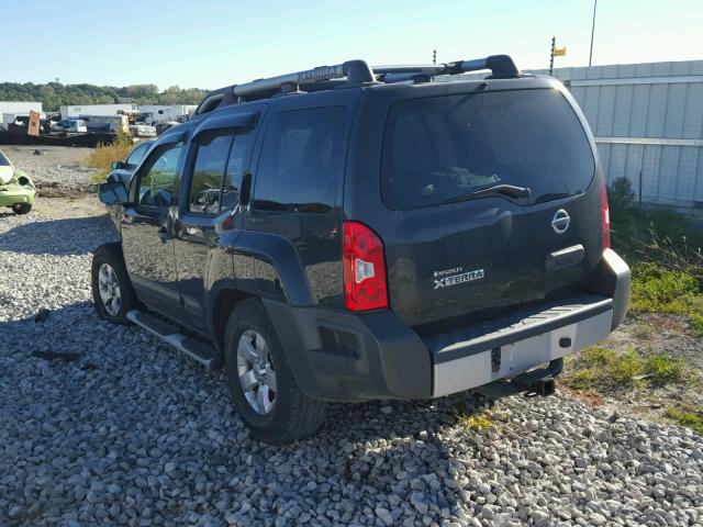 5N1AN0NU3DN815170 - 2013 NISSAN XTERRA X BLACK photo 3