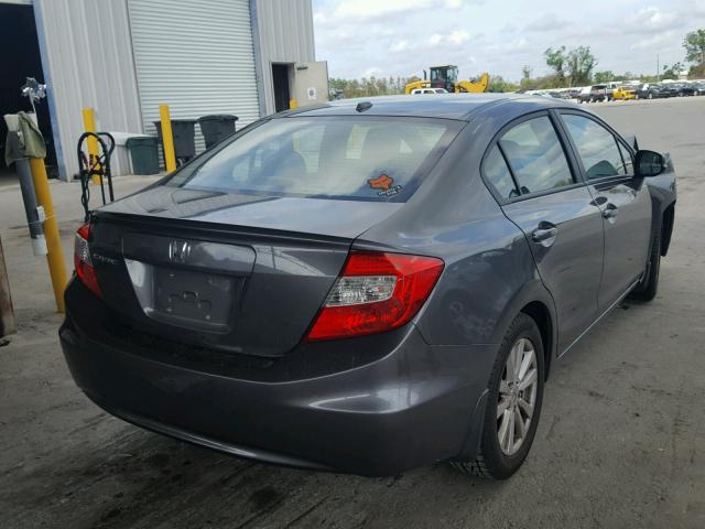 19XFB2F87CE017452 - 2012 HONDA CIVIC EX 石墨色 照片 4