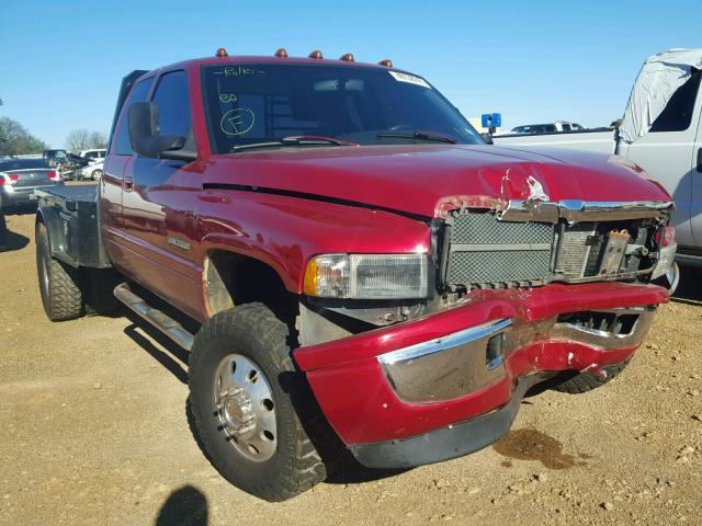 1B7MF3362XJ652866 - 1999 DODGE RAM 3500 RED photo 1