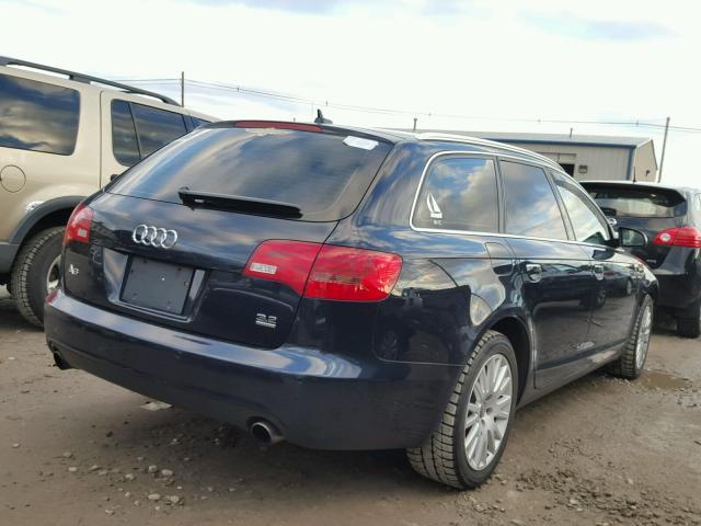 WAUKH74F87N143281 - 2007 AUDI A6 AVANT Q SILVER photo 4