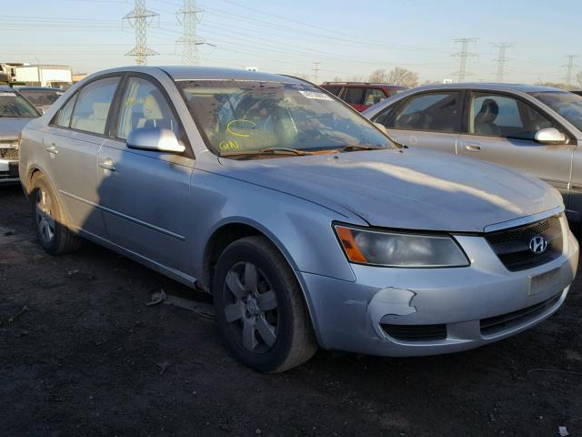 5NPET46C17H213767 - 2007 HYUNDAI SONATA GLS SILVER photo 1