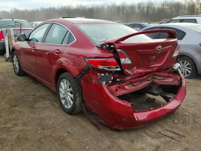 1YVHZ8EH4C5M09836 - 2012 MAZDA 6 I RED photo 3