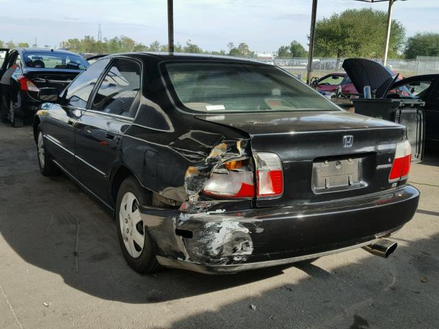 1HGCD5639TA078129 - 1996 HONDA ACCORD LX BLACK photo 3