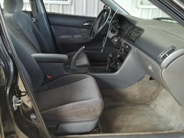 1HGCD5639TA078129 - 1996 HONDA ACCORD LX BLACK photo 5