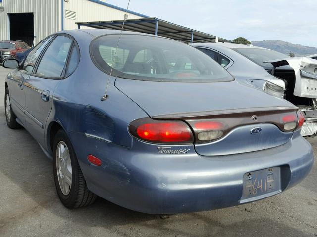 1FAFP52UXXG138641 - 1999 FORD TAURUS LX BLUE photo 3