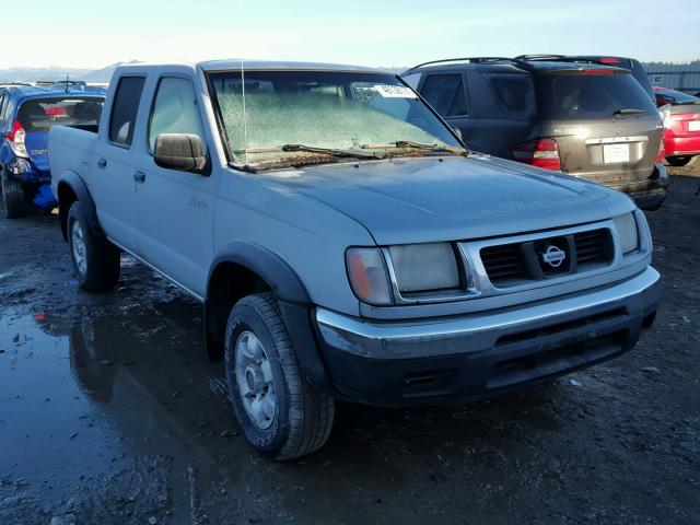 1N6ED27Y8YC331286 - 2000 NISSAN FRONTIER C SILVER photo 1