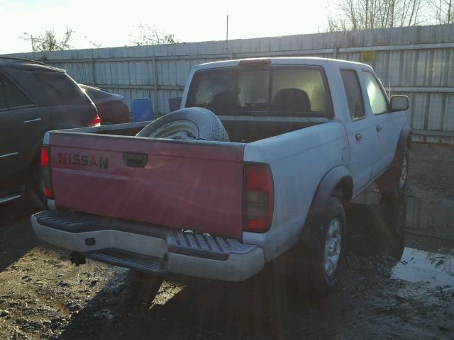 1N6ED27Y8YC331286 - 2000 NISSAN FRONTIER C SILVER photo 4