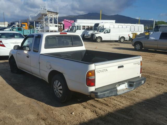 5TEVL52N1YZ700902 - 2000 TOYOTA TACOMA XTR WHITE photo 3