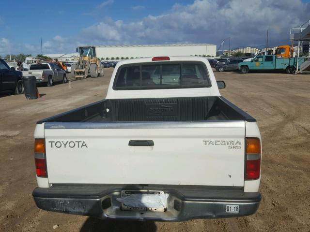 5TEVL52N1YZ700902 - 2000 TOYOTA TACOMA XTR WHITE photo 6