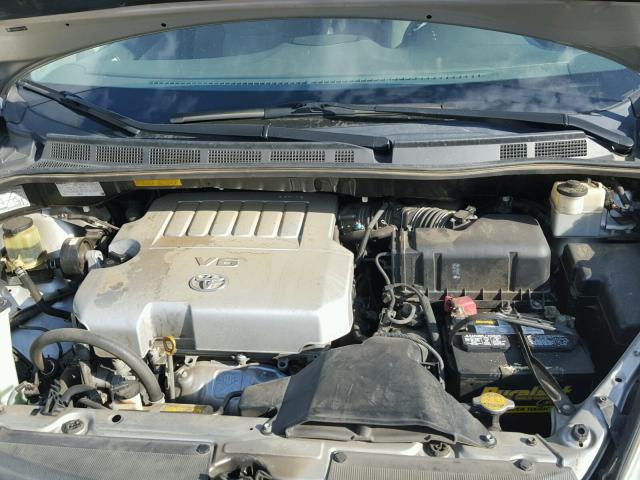 5TDKK4CC9AS323462 - 2010 TOYOTA SIENNA CE SILVER photo 7