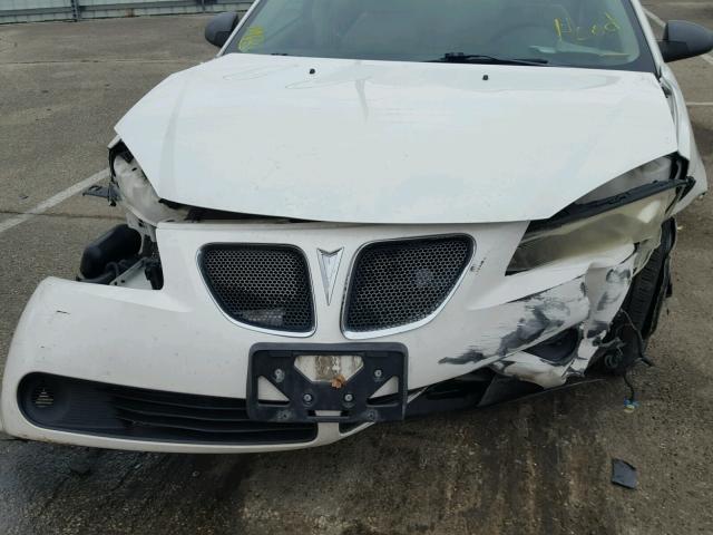 1G2ZF55B964214004 - 2006 PONTIAC G6 SE WHITE photo 9