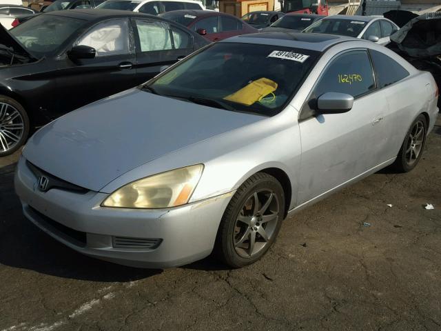 1HGCM81623A027073 - 2003 HONDA ACCORD EX SILVER photo 2